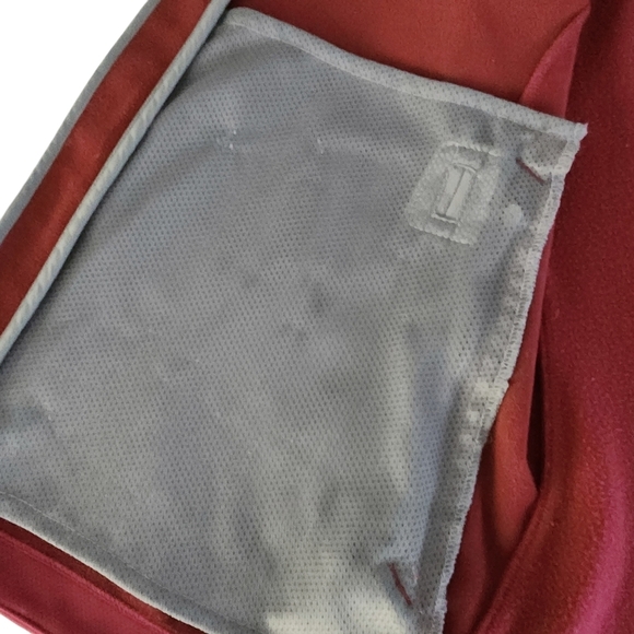 MOUNTAIN EQUIPMENT CO-OP Red (dark pink) softshell Vest size large - Picture 5 of 12